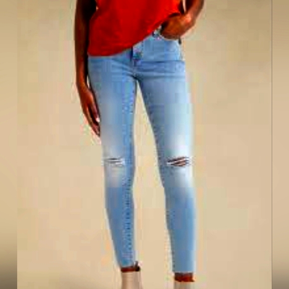 BANANA REPUBLIC WOMEN'S MID RISE SKINNY JEANS SIZE 29L - Picture 1 of 10